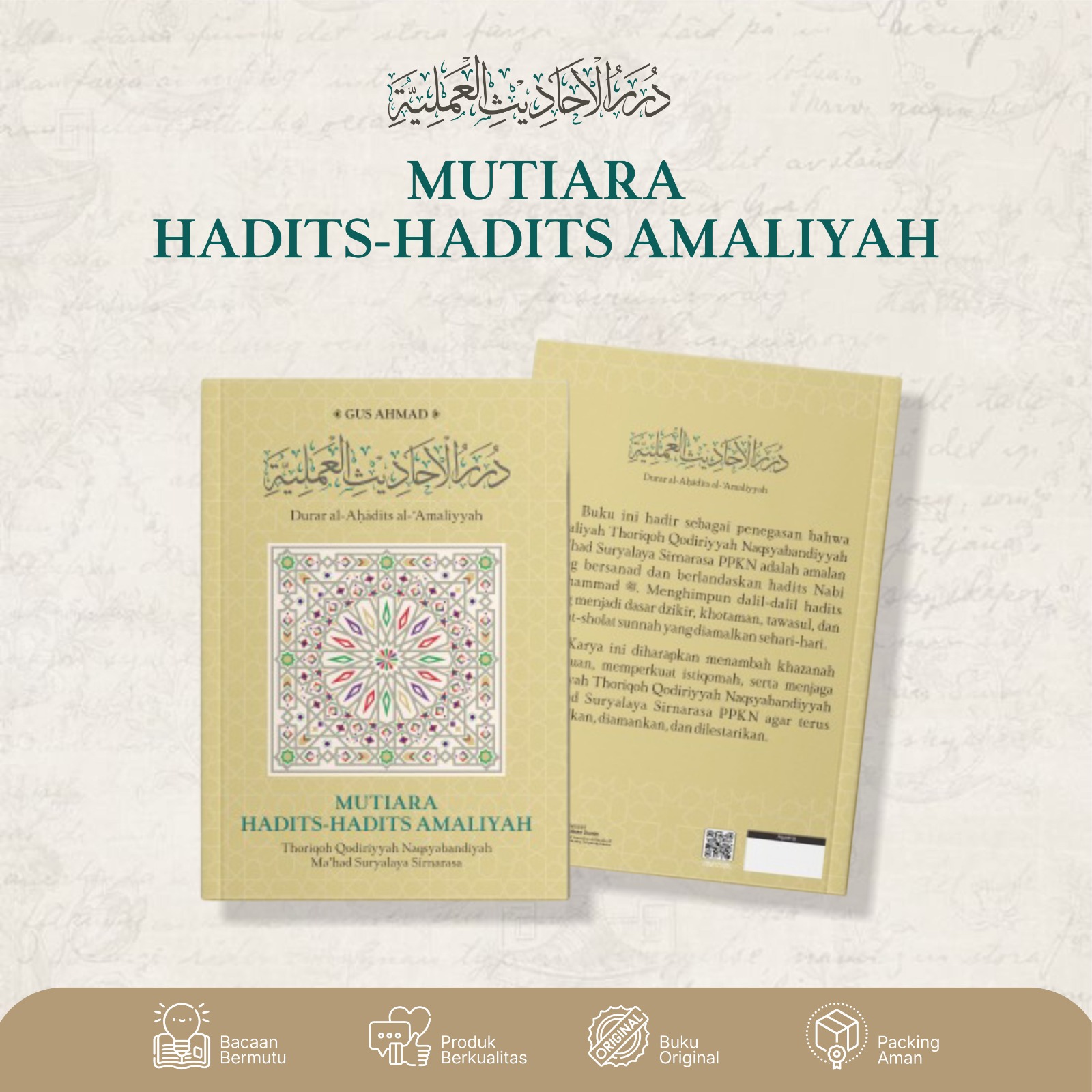 Cover Mutiara Hadits-Hadits Amaliyah