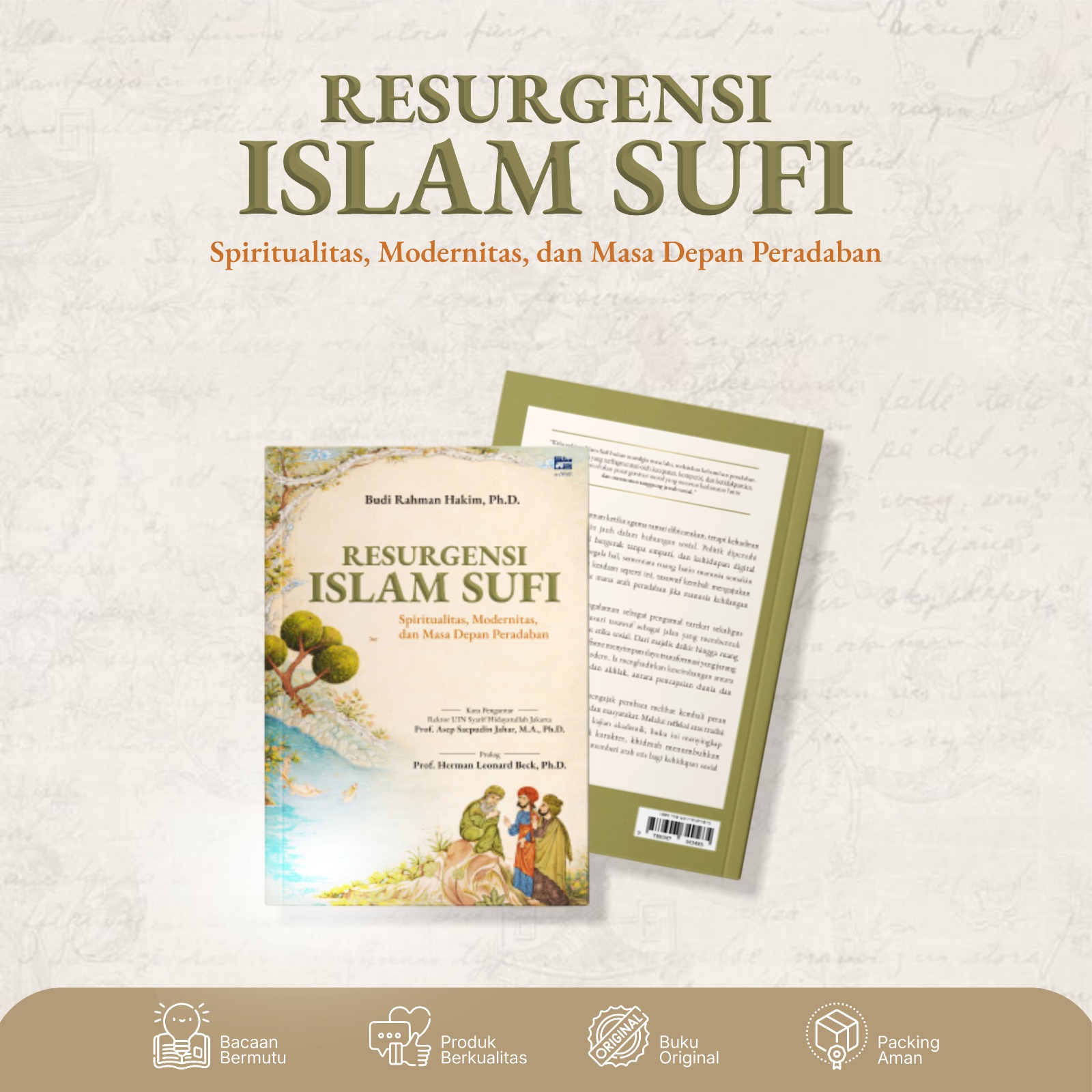 Cover Resurgensi Sufi Islam; Spiritualitas, Modernitas, dan Masa Depan Peradaban